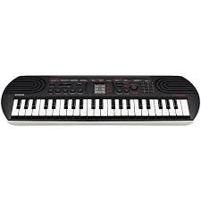 Casio SA-81 Black & White Portable Musical Keyboard Piano