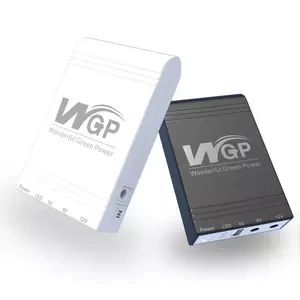 WGP mini UPS 10400mAh – 5/12/12V – With 1 Year Warranty – Black
